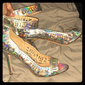 Artelier Nicole Miller Iridescent Caicos Heel